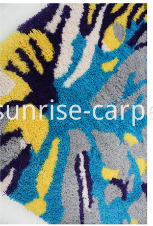 machine made microfiber carpet